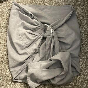 Ring sling baby carrier